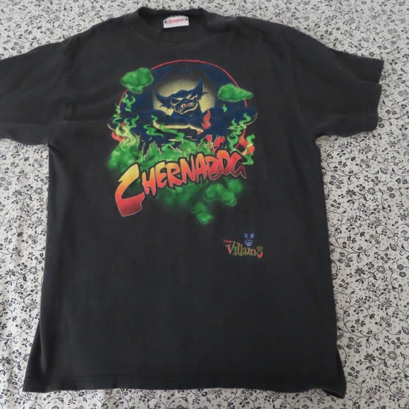 CHERNABOG DISNEY HOUSE OF VILLAINS TSHIRT - Picture 1 of 7